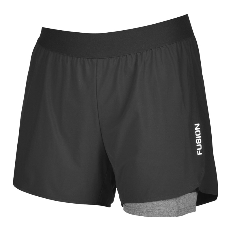 Fusion C3+ Run Shorts Black - Unisex