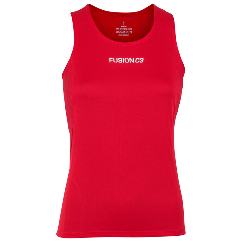 Womens_C3_Singlet_Red_front_WEB