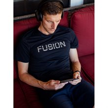 Fusion Mens Recharge T-shirt - Black - Herr