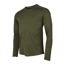Fusion C3 LS Shirt Green/Melange - Herr