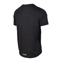 Fusion C3 T-Shirt Black/Melange - Herr