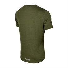Fusion C3 T-Shirt Green/Melange - Herr