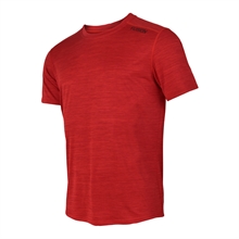 Fusion C3 T-Shirt Red/Melange - Herr