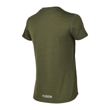 Fusion C3 T-Shirt Green/Melange - Dam
