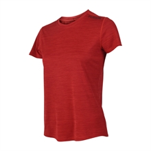 Fusion C3 T-Shirt Red/Melange - Dam