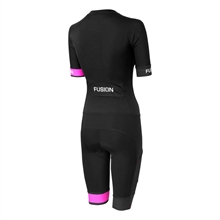 Fusion Speed Suit with pocket Black/Pink - Unisex